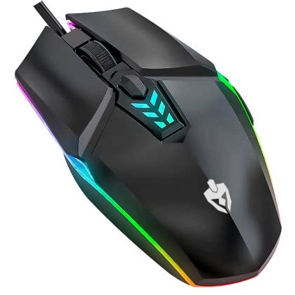 Mouse Gamer Usb Led Rainbow Ptico Dpi Evolut Uzi Eg Mundoware