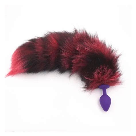 Fox Anal Tail Plug Anale Tail Butt Plug Silicone Anal Plug Tail Anal