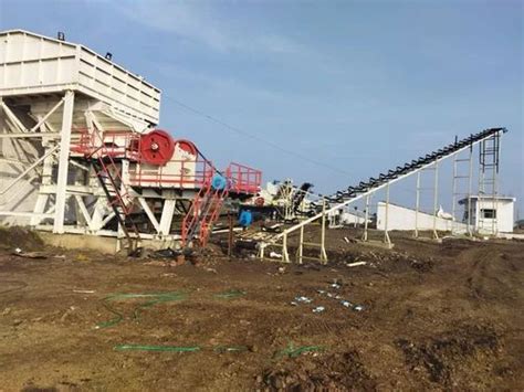 Mild Steel Tph Stone Crusher Plant Kw Manufacturer Seller