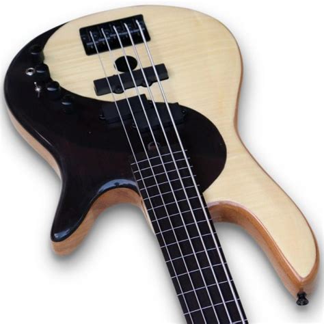 Custom Victor Wooten Signature Yin Yang Electric Bass Guitar Palace