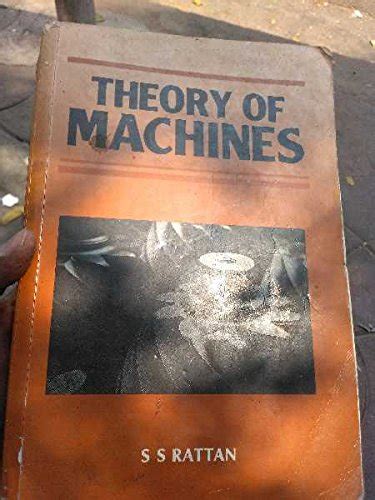 Theory Of Machines Ss Rattan Amazon In Books