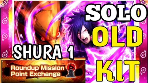 Nxb Nv Uchiha Madara Old Kit Solo Shura Roundup Mission Youtube