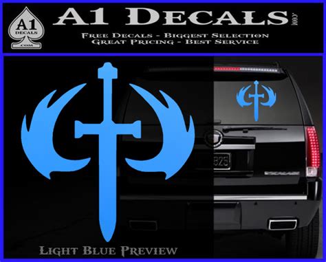 Halo 2 Sword Emblem Decal Sticker A1 Decals