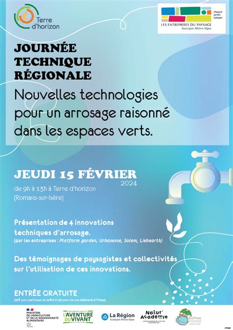 Journ E Technique Nouvelles Technologies Pour Un Arrosage Raisonn