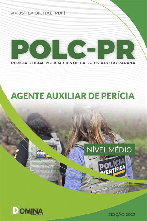 Apostila Polícia Cientifica Pr 23 Ag Aux Perícia Domina