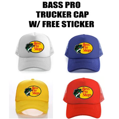 Bass Pro Trucker Cap Mesh Cap Shopee Philippines