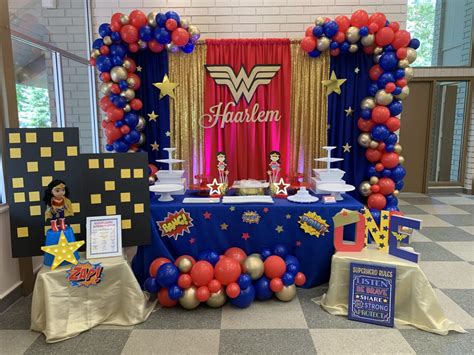 Wonder Woman Birthday Party Sarsie S Parties