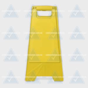 Blank Yellow A Frame Sign Buy Now Safety Choice Australia