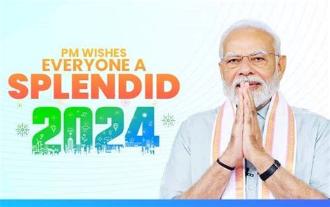 PM wishes everyone a splendid 2024