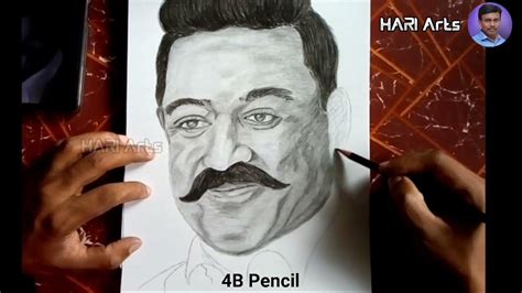 Kamal Haasan Birth Day Special Kamal Haasan Picture Drawing How To Draw Kamal Pencil Shading