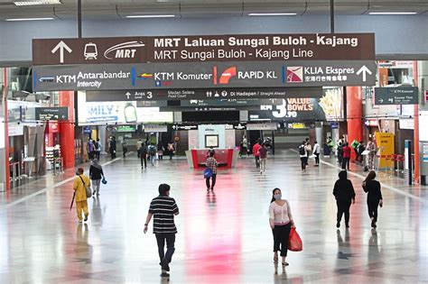 Malaysians Must Know the TRUTH: KL Sentral sees train passengers increase