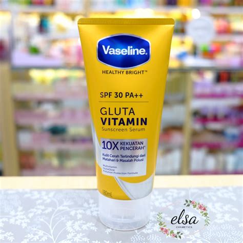 Jual VASELINE GLUTA VITAMIN SUNSCREEN SERUM SPF 30 PA Shopee Indonesia