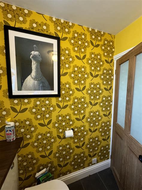 Before & after of my half-bath remodel. It feels so much more like home