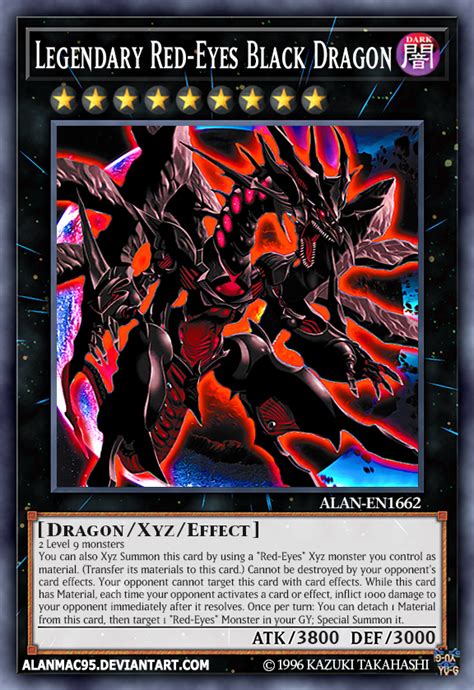 Legendary Red Eyes Black Dragon By Alanmac95 On Deviantart