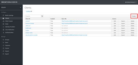 Configure Sso With Red Hat Using Open Id Connect Bold Bi Docs