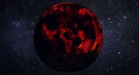 Lava Planet Planet 55 Cancri E 3d Model 39 Obj Fbx Max Free3d