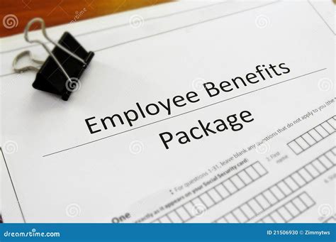 Benefits Package Stock Photo - Image: 21506930