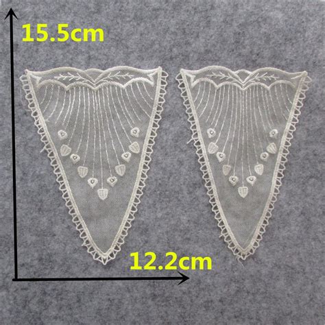 new hot fine Lace fabric Applique motif blouse Sewing Trims DIY Costume ...