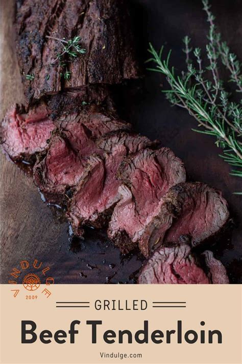 Grilled Beef Tenderloin Recipe with Mustard Steak Sauce - Vindulge