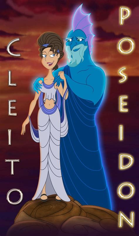 Cleito And Poseidon By 666 Lucemon 666 On Deviantart Greek And Roman