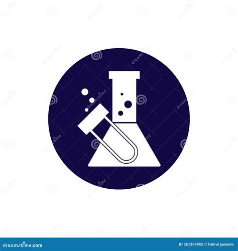 Chemistry Logo Vector Template Illustration Stock Vector Illustration