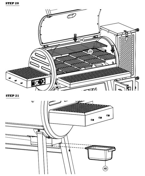 Char Griller Gravity Fed Charcoal Grill Installation Guide