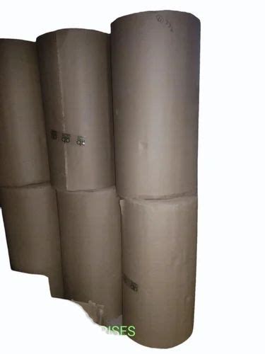 Plain Brown Corrugated Packaging Roll Gsm Gsm At Rs Kg In