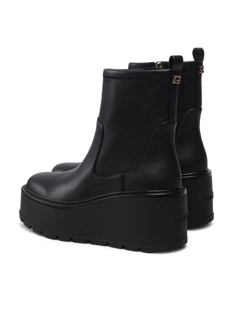 Guess Bottines Lacia FL8LAC ELE10 Noir Modivo Fr