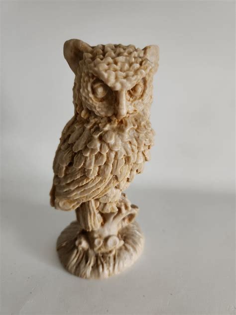 Vintage Owl Figurine Etsy