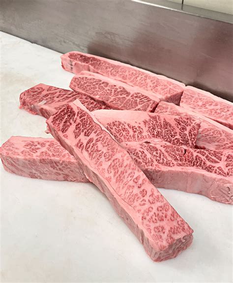 A5 Japanese Wagyu Boneless Chuck Short Ribs Japanese Wagyu