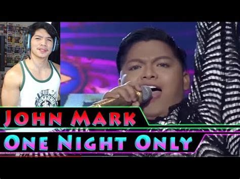 John Mark Saga One Night Only Tawag Ng Tanghalan Randomphdude