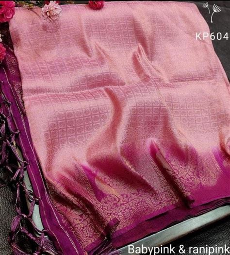 Kubera Silk Saree 6 3 M With Blouse Piece At Rs 1050 In Surat Id