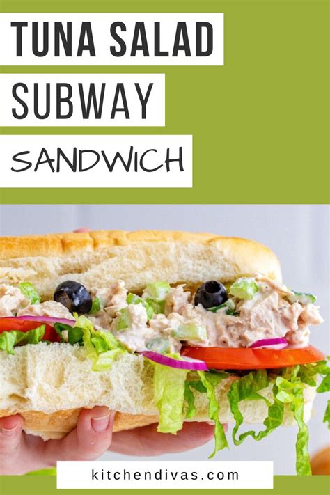 Copycat Subway Tuna Salad Sandwich Tuna Salad Sandwich Tuna Salad