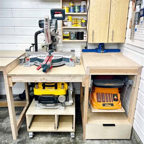 Easy DIY Planer Stand With Storage The Handyman S Daughter