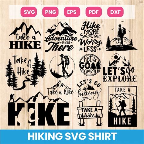 Take A Hike Svg Etsy