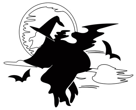 Free halloween clipart lines