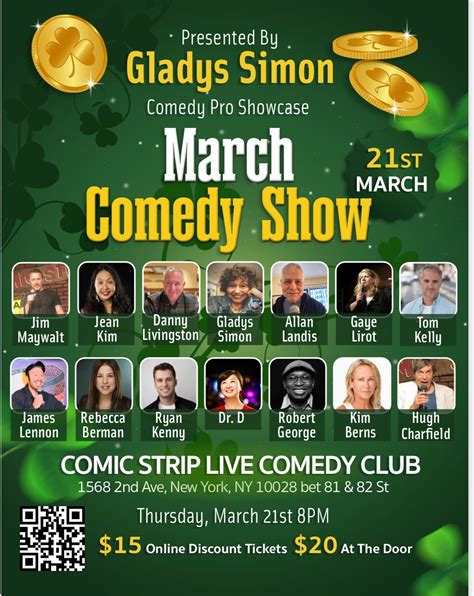 Mar 21 Thursday March 21 Spring Comedy Showcase Upper East Side Ny Patch