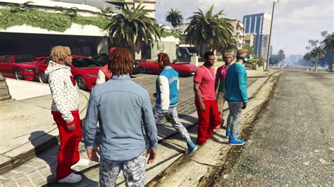 GTA 5 Bloods Vs Crips Ep 1 YouTube