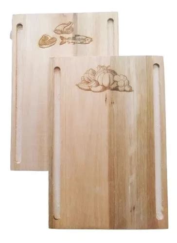 Tablas Cocina Asado 20x29 Cm Madera Eucalipto Grabados X12u En Venta