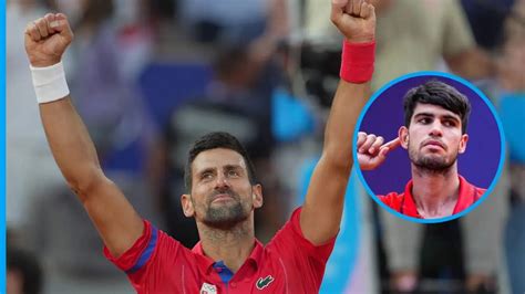 Before The Olympics Final Novak Djokovic Issues A Warning To Carlos