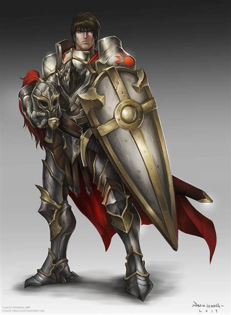 Paladin Comission Work By Chaos Draco On Deviantart