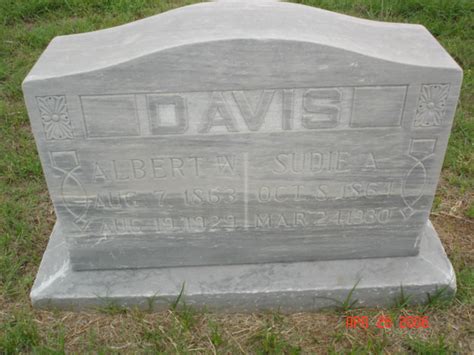 Albert Wiley Davis Jr 1863 1929 Mémorial Find a Grave