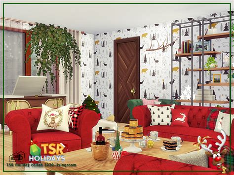 The Sims Resource Holiday Wonderland Christmas Livingroom