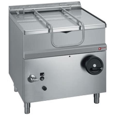 Sauteuse gaz basculante avec cuve en inox capacité 50 litres Diamond