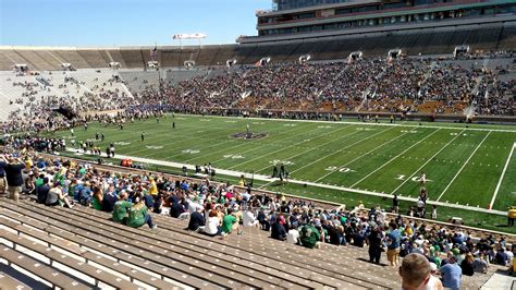 Notre Dame Football Seating Chart With Rows Awesome Home