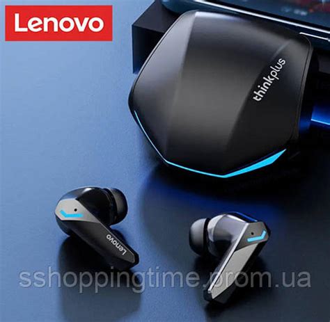 Купить Наушники Lenovo ThinkPlus livePods GM2 Pro Bluetooth 5.3 Black ...
