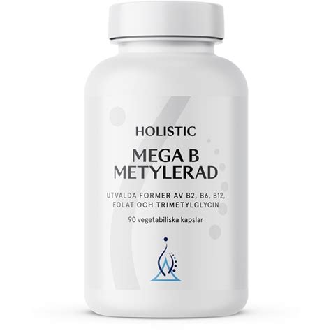 Mega B Metylerad B Vitaminer Holistic Shopping Net