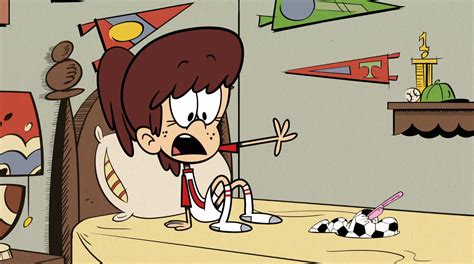 Image S1e06a Lynn Screaming In Horrorpng The Loud House