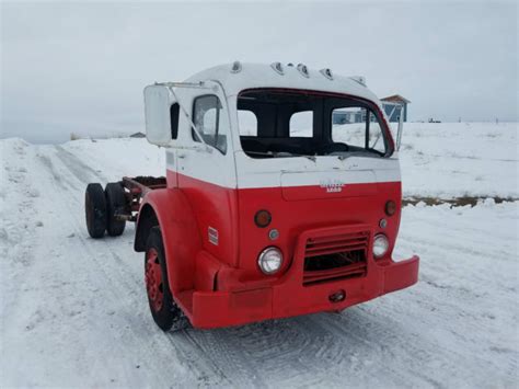 White Coe Cabover X Cab Truck Kustom Hot Rat Rod Topkick