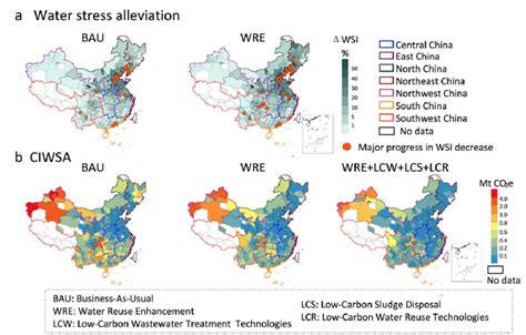 Water stress alleviation and additional climate impact (CIWSA) across ...